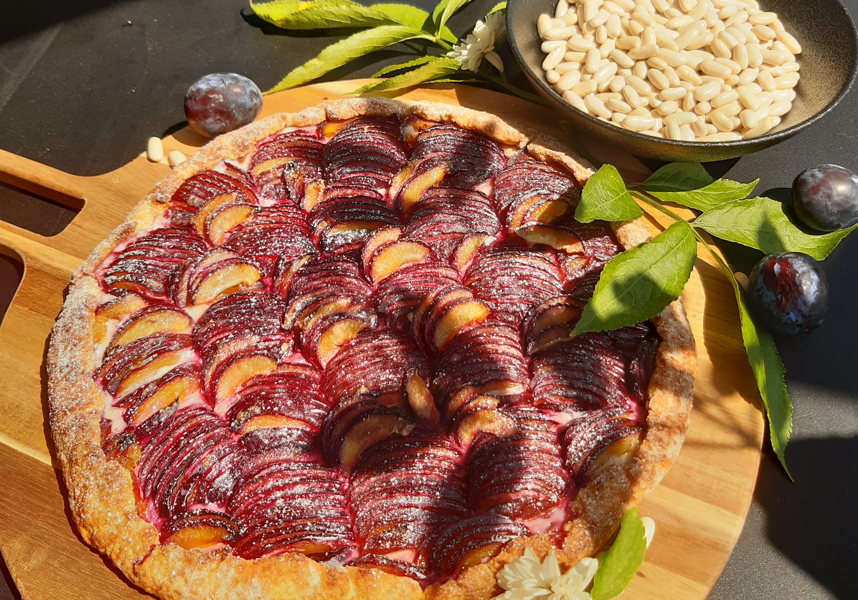 Zwetschgen Bohnenkuchen