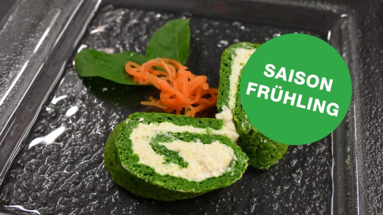 Spinatroulade fruehling