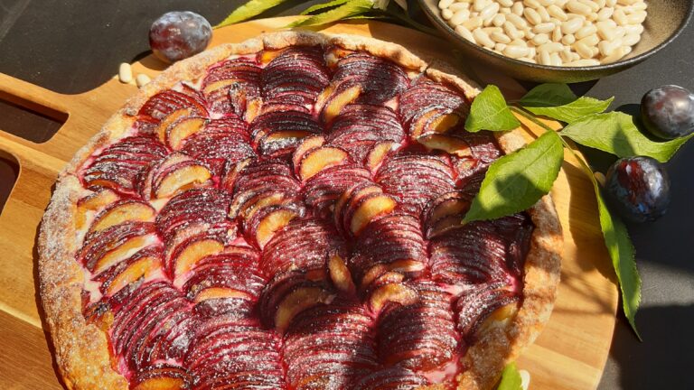 Zwetschgen Bohnenkuchen