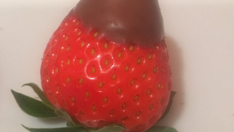 Schokolierte Erdbeere 12