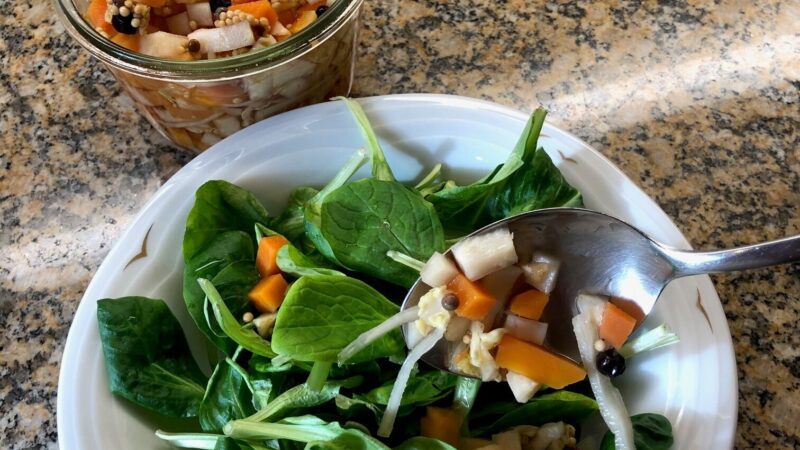 Verteilen auf Teller