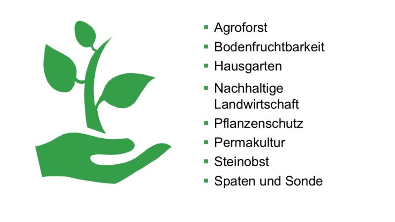 Piktogramme Arbeitskreise Pflanzen